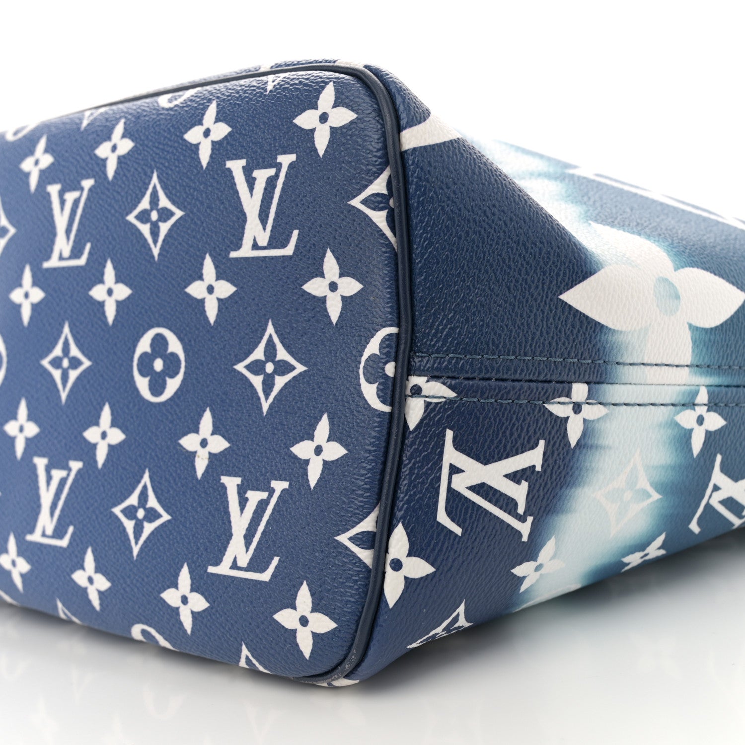 Louis Vuitton Monogram Escale Neverfull MM Blue 10 of 13