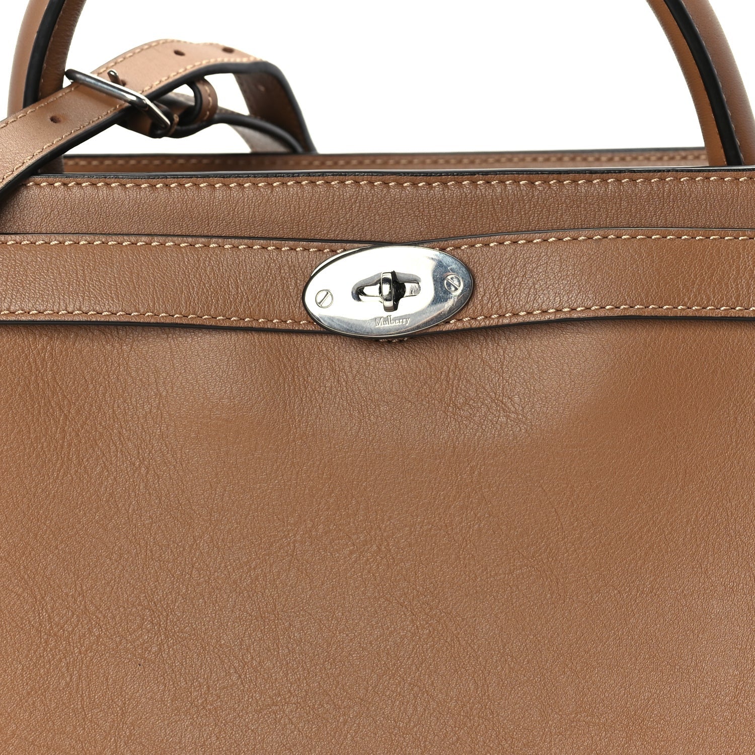 Mulberry Silky Calfskin Islington  Sable 6 of 8