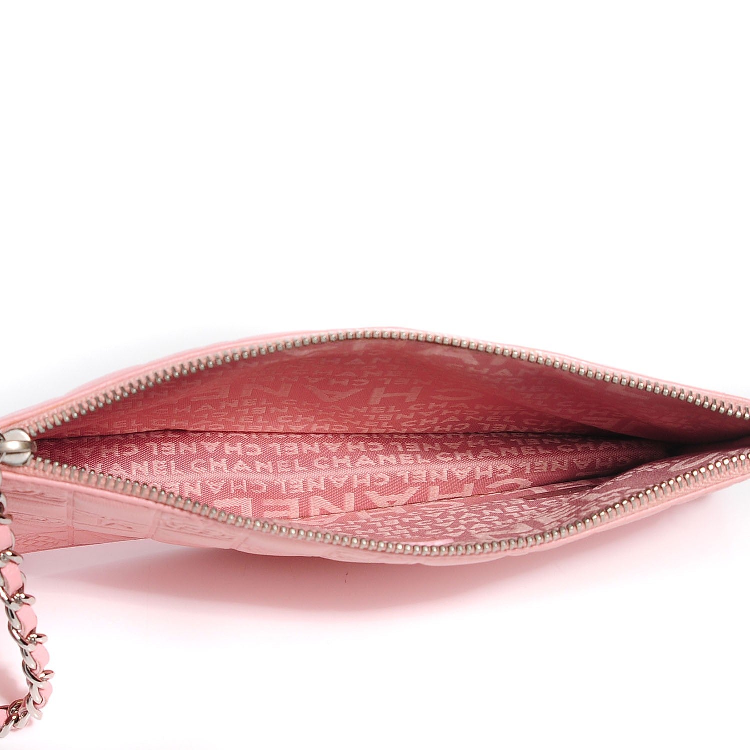 Chanel Lambskin Precious Symbols Pochette Pink 5 of 7