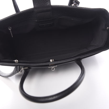 Chanel Deerskin Cerf Executive Shopper Tote Black 5 of 17