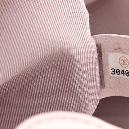 Chanel Calfskin Quilted Small CC Chain Accordion Tote Light Pink 7 of 10