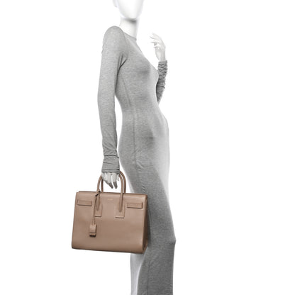 Saint Laurent Calfskin Small Sac De Jour Nude Powder 2 of 24