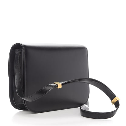 Celine Box Calfskin Medium Classic Box Flap Bag Black 3 of 9