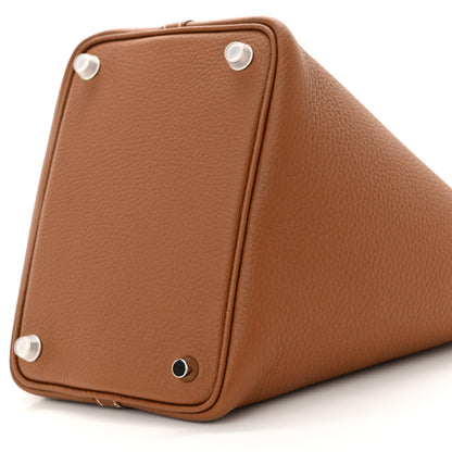 Hermes Taurillon Clemence Picotin Lock 18 PM Gold 10 of 11