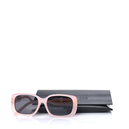 Christian Dior Acetate DiorSignature S12F Rectangle Sunglasses  Pink 6 of 6