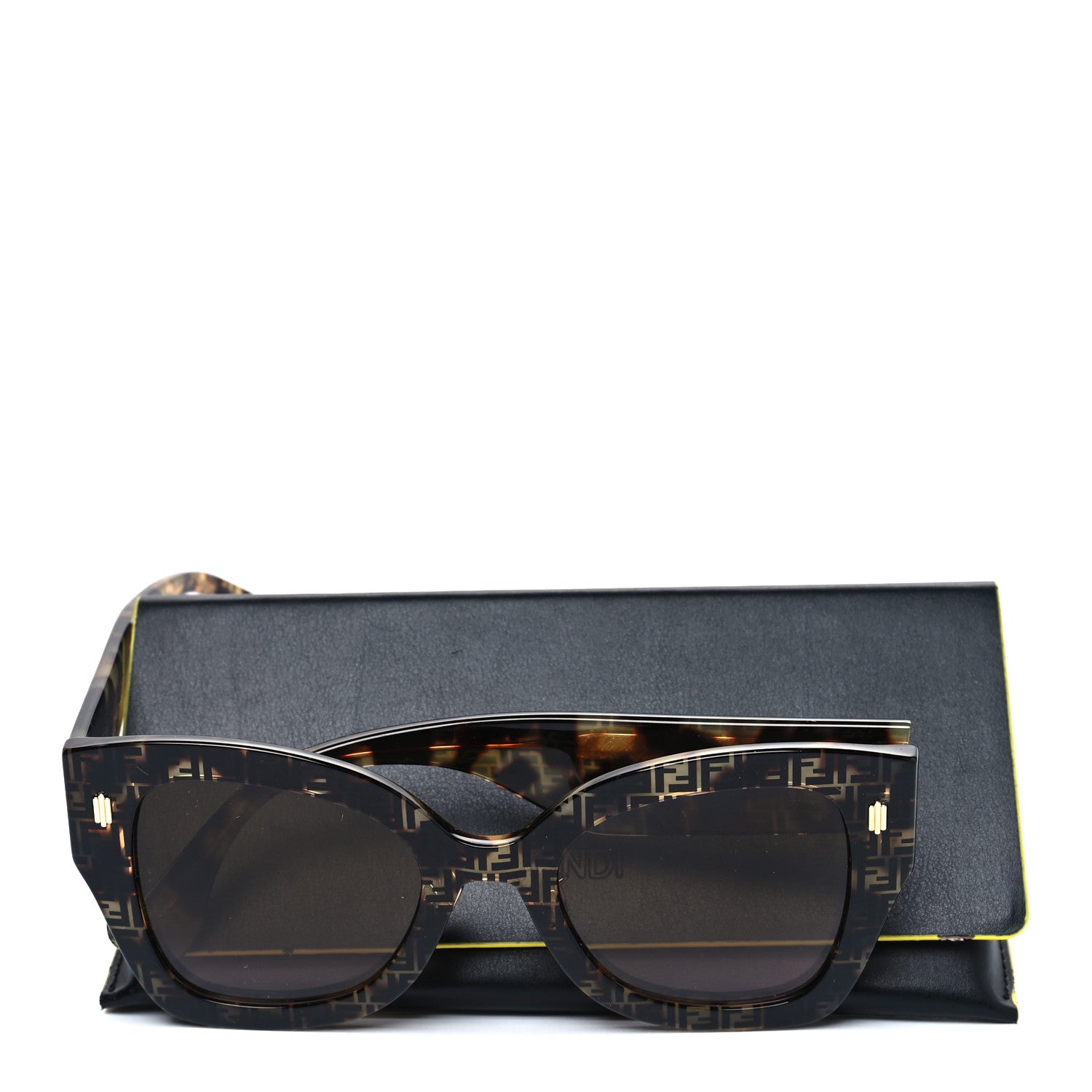 Fendi Acetate FF 53mm Sunglasses 0434/G/S Tortoise 7 of 7