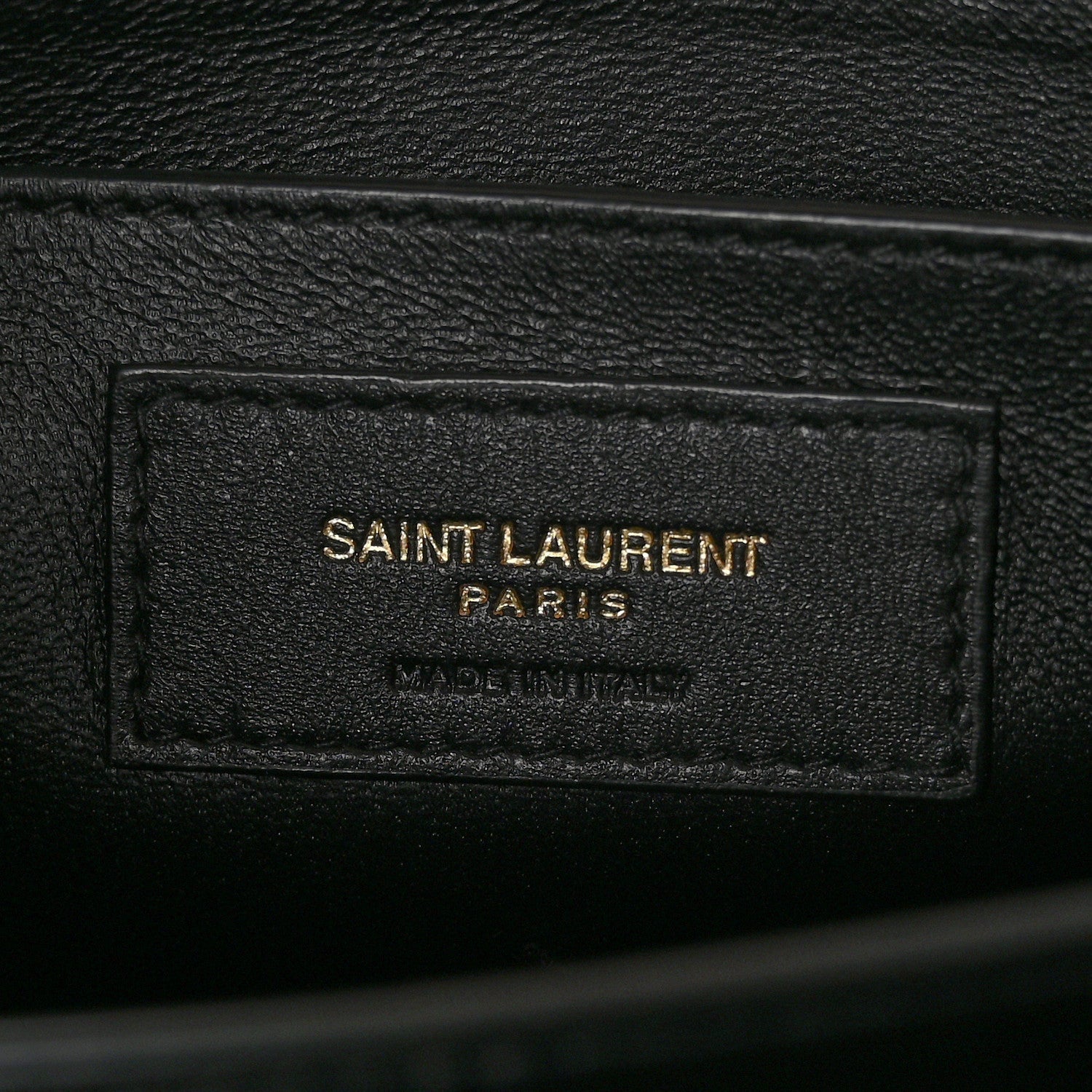 Saint Laurent Grain de Poudre Medium Classic Monogram Cassandra Top Handle Dark Beige 6 of 7