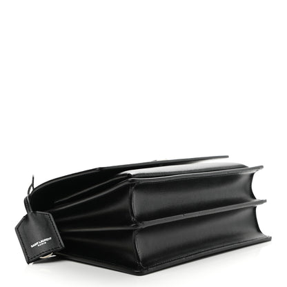 Saint Laurent Calfskin Medium Monogram Sunset Black 4 of 13