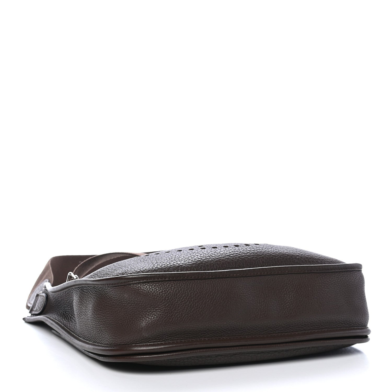 Hermes Taurillon Clemence Evelyne III PM Chocolate 3 of 8