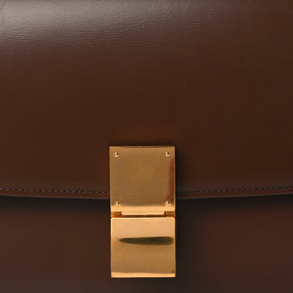 Celine Box Calfskin Medium Classic Box Flap Bag Camel 6 of 8