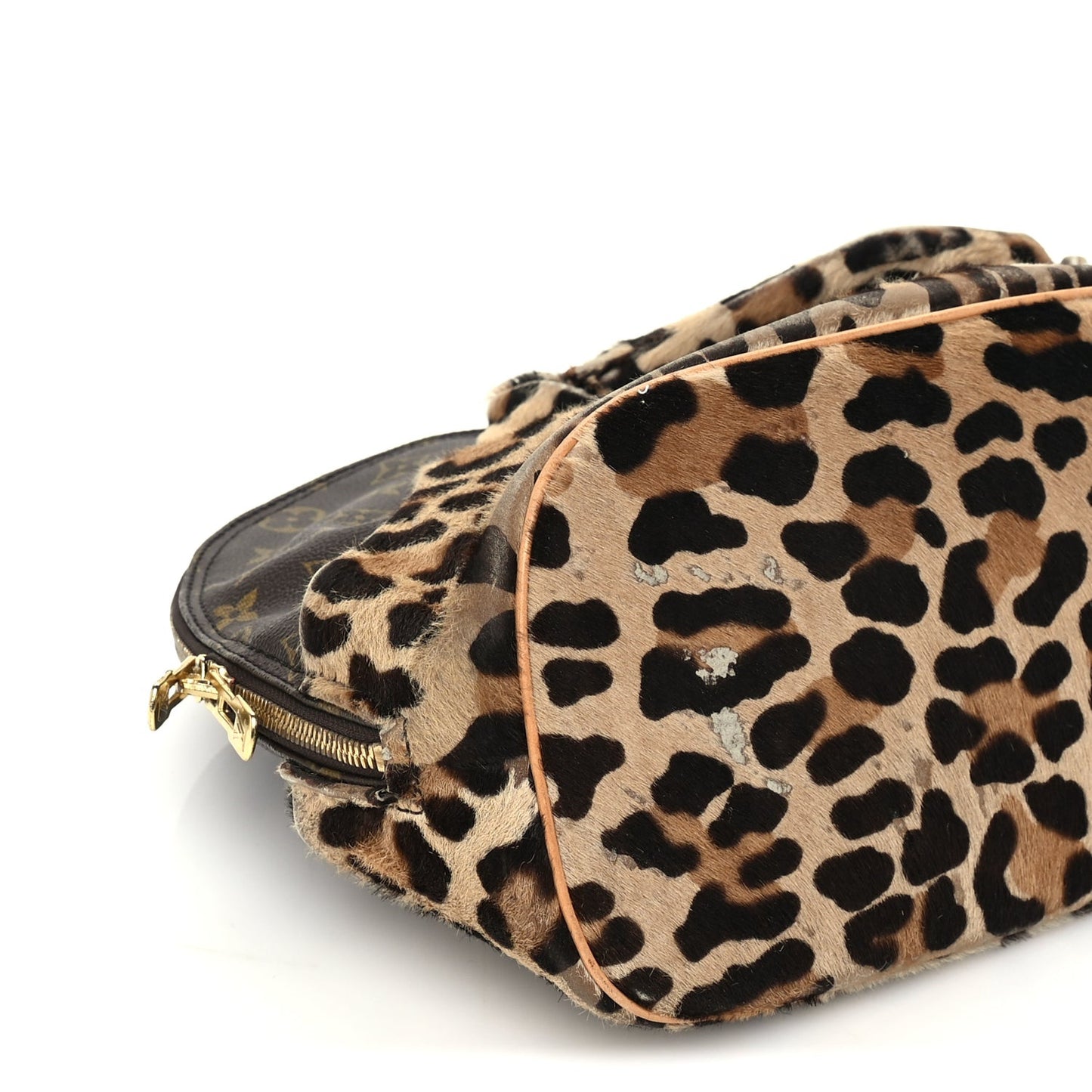 Monogram Azzedine Alaia Leopard Alma