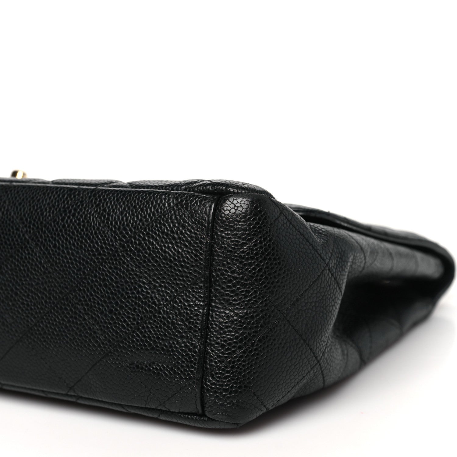 Chanel Caviar Quilted Maxi Single Flap Black 10 of 12