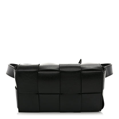 Bottega Veneta Nappa Maxi Intreccio The Belt Cassette Bag Black 1 of 7