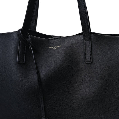 Saint Laurent Calfskin Large Shopping Tote Black 7 of 9