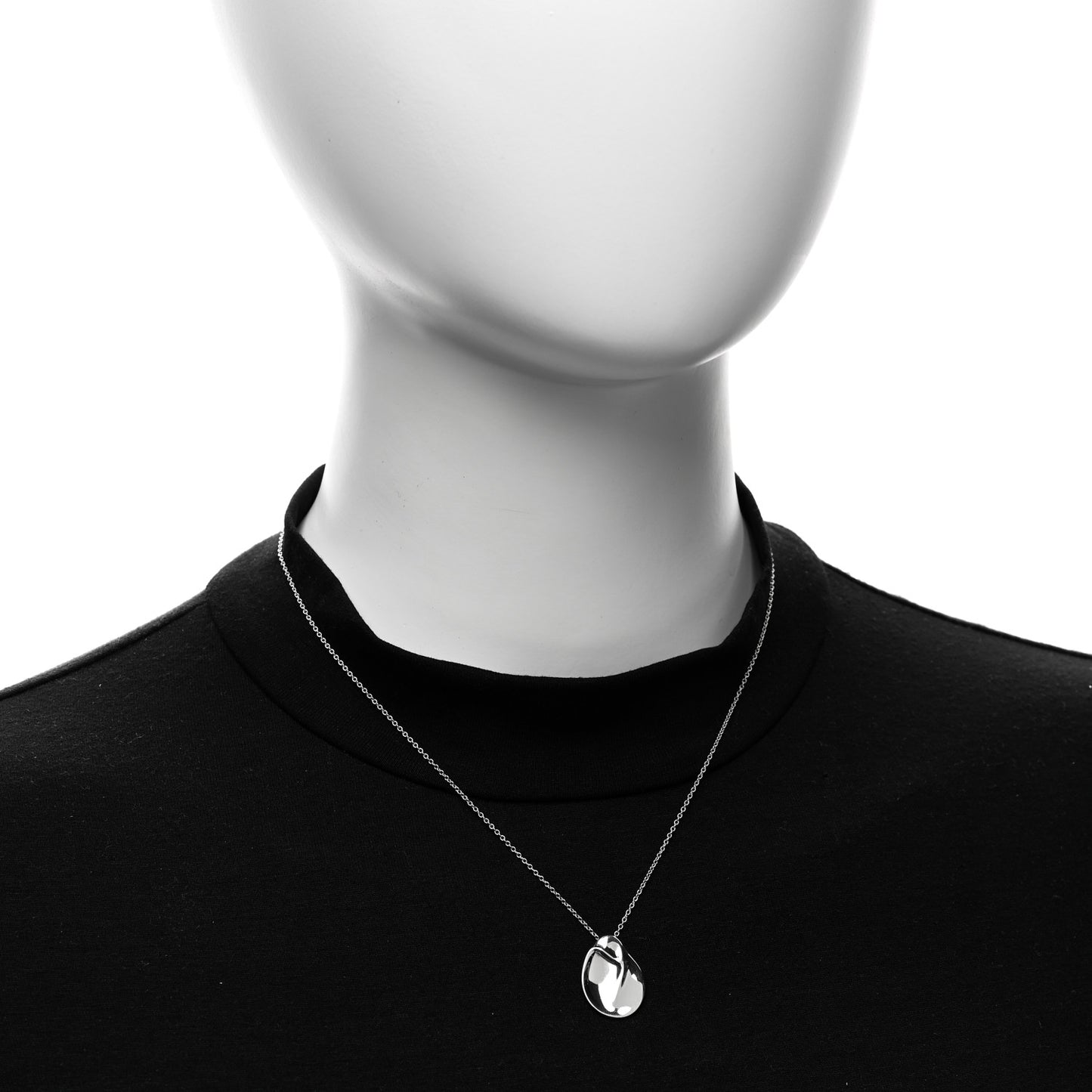 Sterling Silver Elsa Peretti Madonna Pendant Necklace