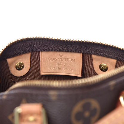 Louis Vuitton Monogram World Tour Nano Speedy 8 of 10