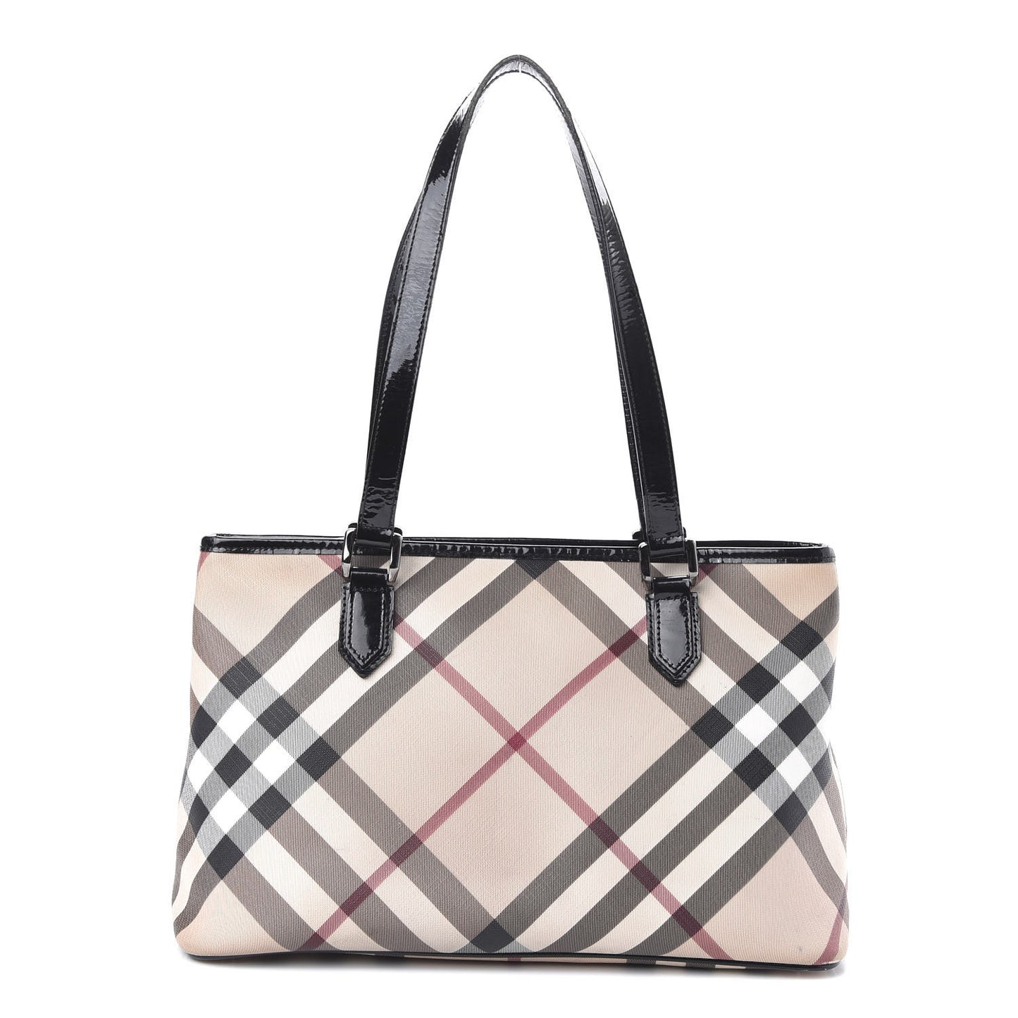 Supernova Check Regent Tote Black