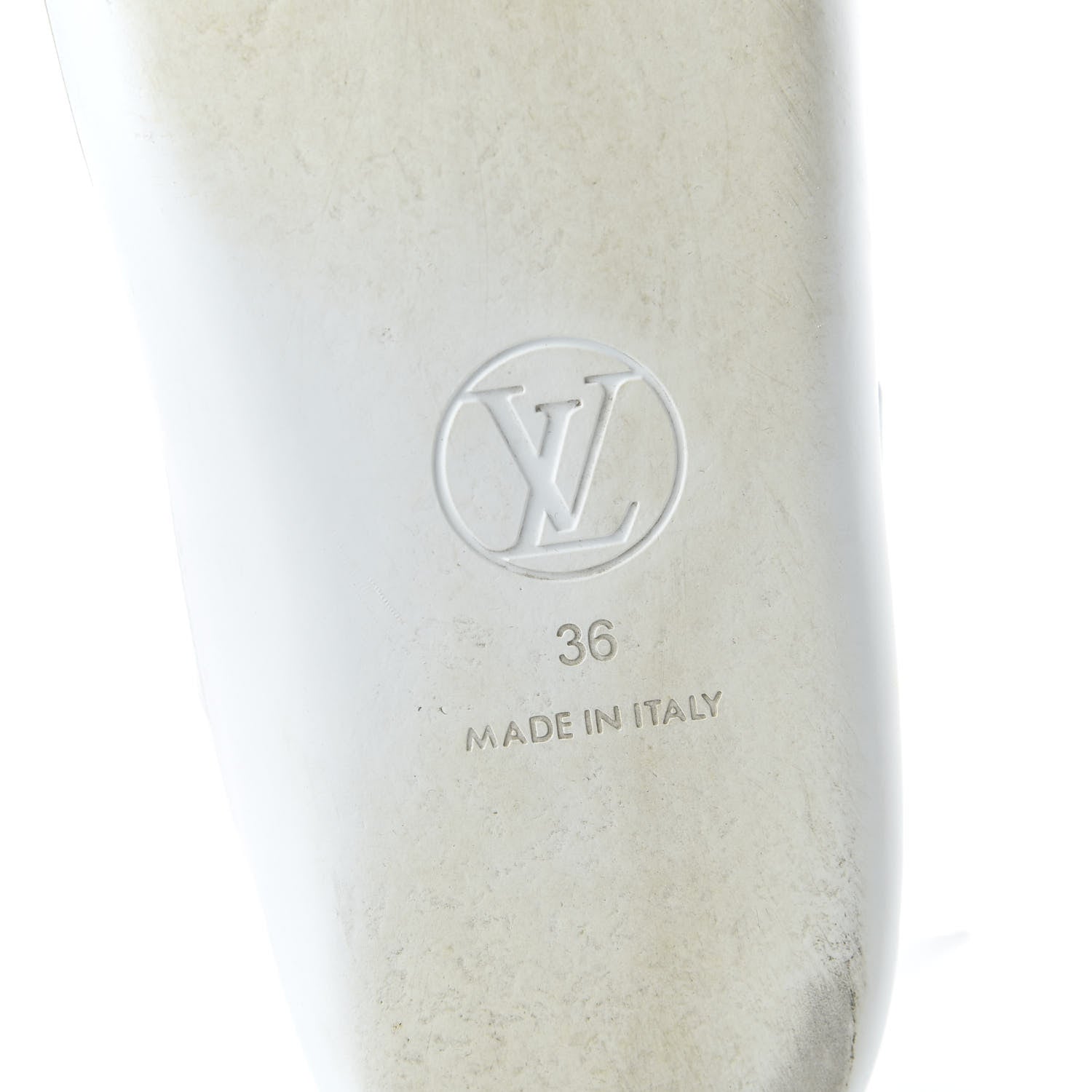 Louis Vuitton Monogram Sunbath Flat Mule Sandals 36 White 6 of 7