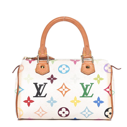 Louis Vuitton Monogram Multicolor Mini Sac HL Speedy White 1 of 12