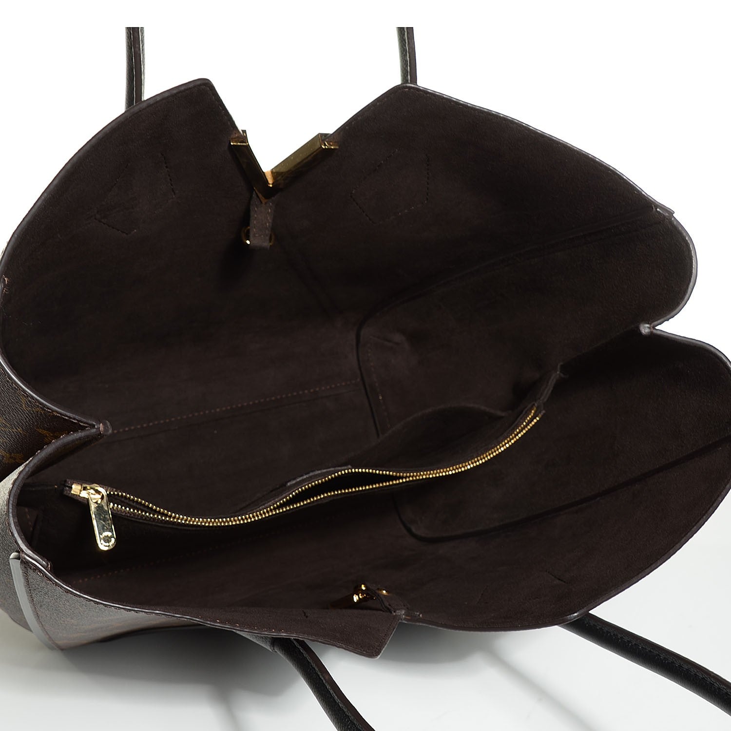 Louis Vuitton Calfskin Monogram Kimono Tote Black 5 of 9