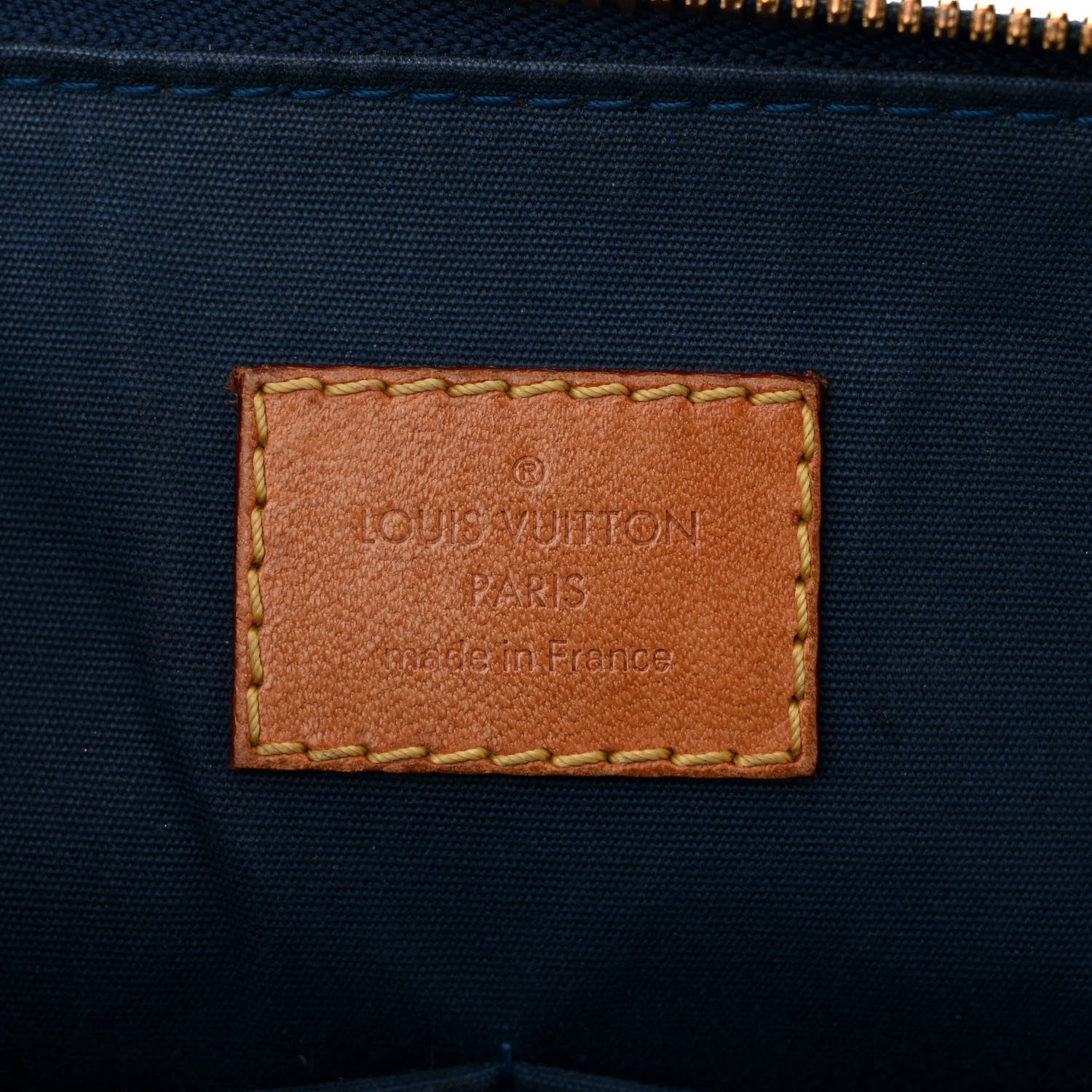 Louis Vuitton Vernis Alma PM Blue Infini 5 of 9