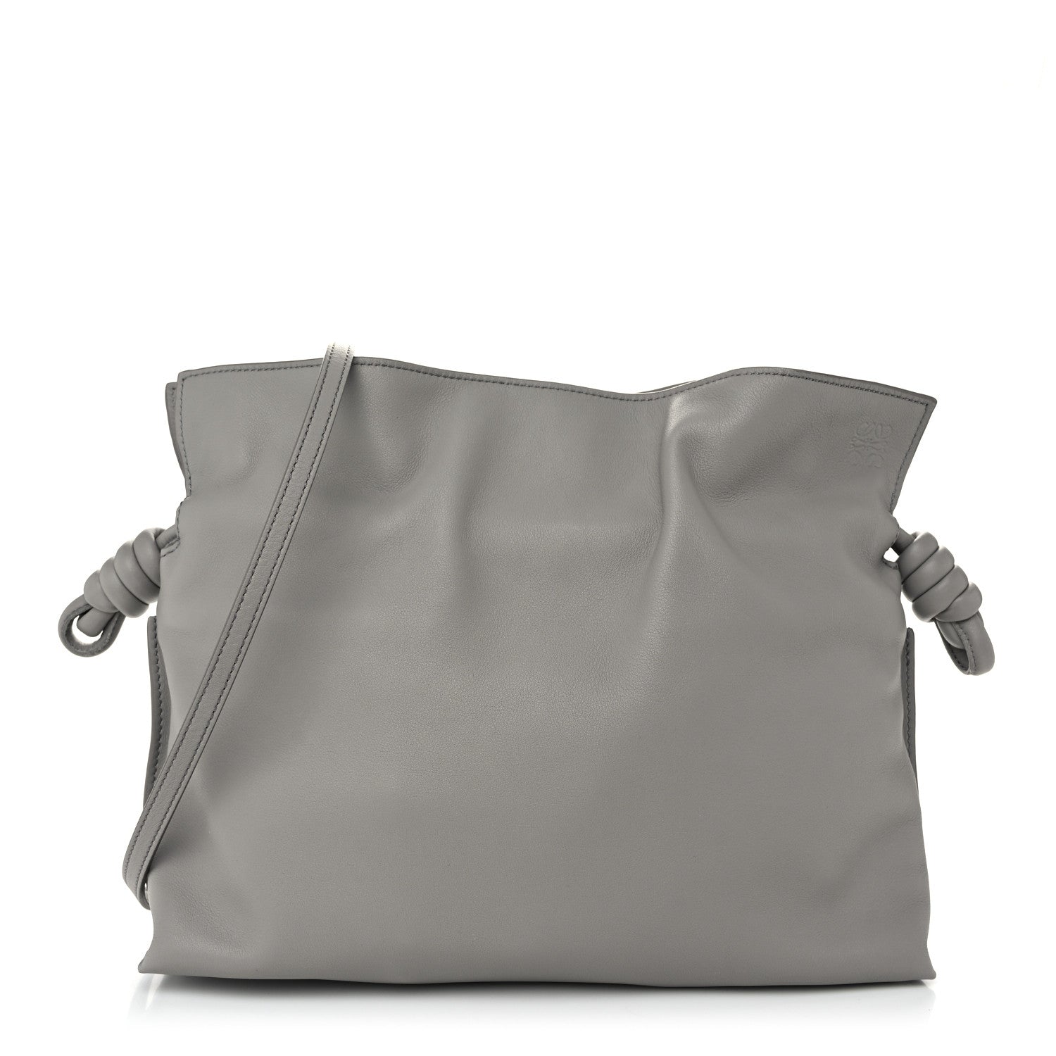 Loewe Nappa Medium Flamenco Knot Bag Ghost 1 of 9