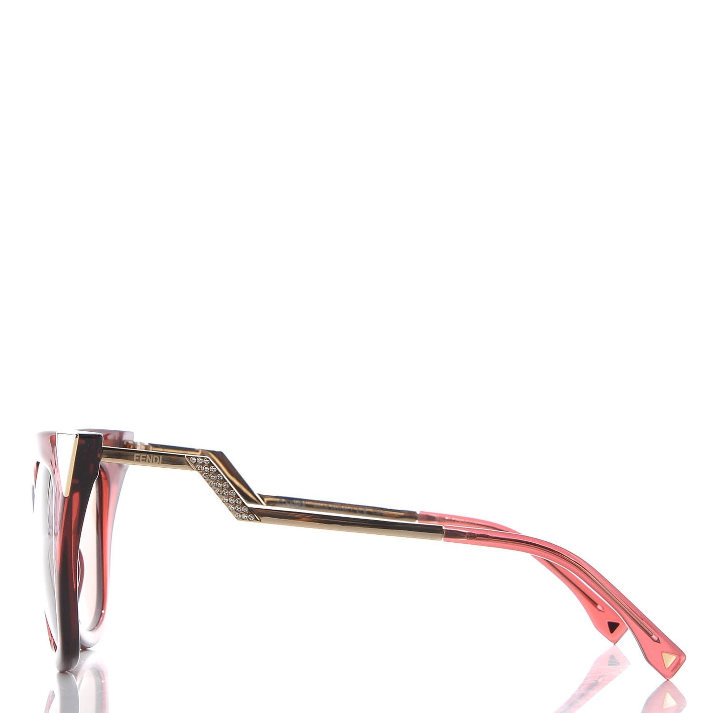 Iridia Cat Eye Sunglasses FF 0060/S Red
