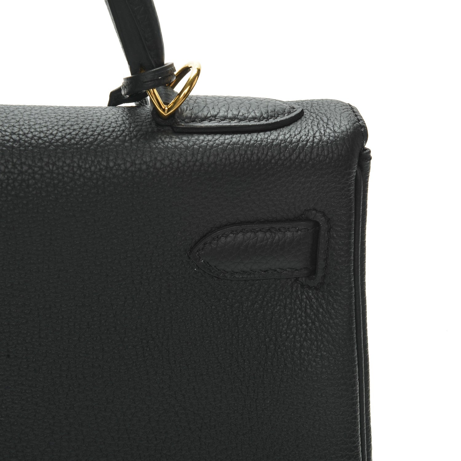 Hermes Togo Kelly Retourne 32 Black 12 of 24