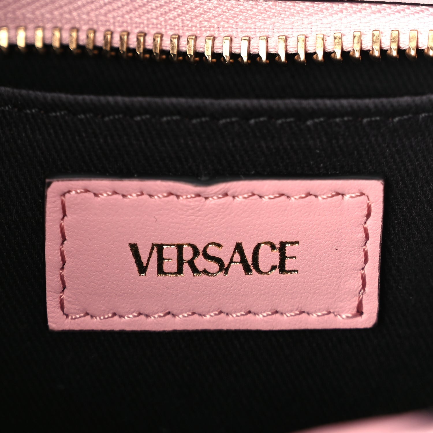 Versace Jacquard Barocco Quilted Medusa Crossbody Pink 5 of 8