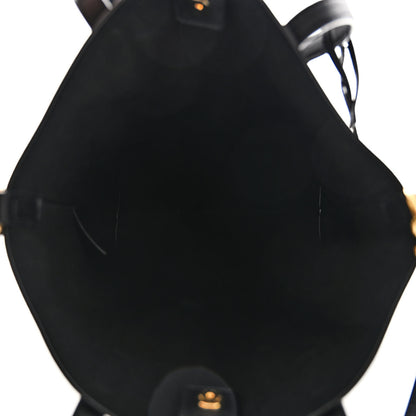 Saint Laurent Calfskin Toy Shopping Tote Black 5 of 8