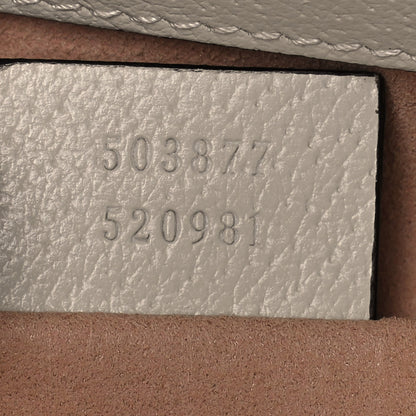 Gucci GG Supreme Monogram Flora Web Small Ophidia Chain Shoulder Bag White 7 of 14