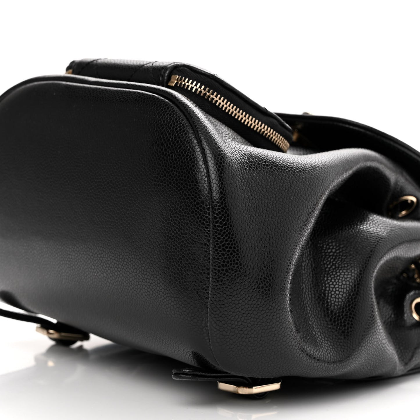 Caviar Quilted Mini Business Affinity Backpack Black