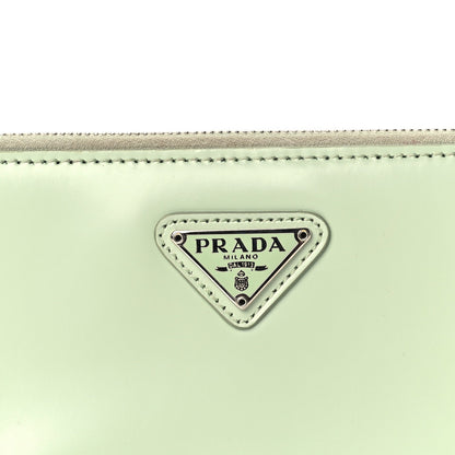 Prada Spazzolato Mini Shoulder Bag  Vert Olive 6 of 8