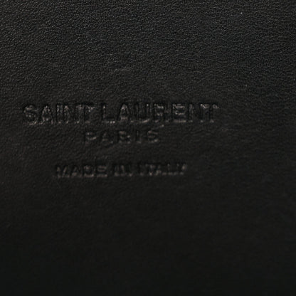 Saint Laurent Smooth Calfskin Classic Monogram Small Kaia Satchel Black 5 of 8