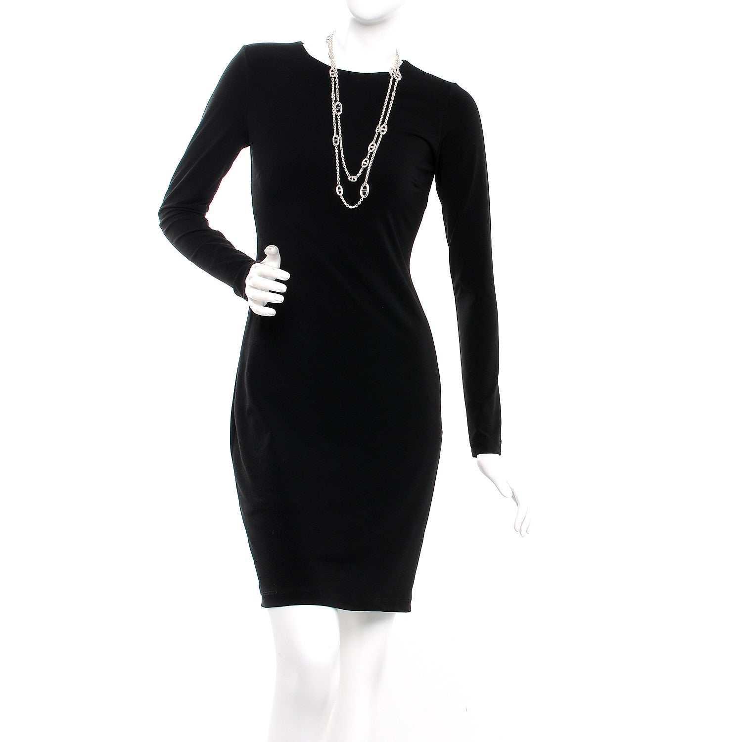 Hermes Sterling Silver Farandole Necklace 160 3 of 8