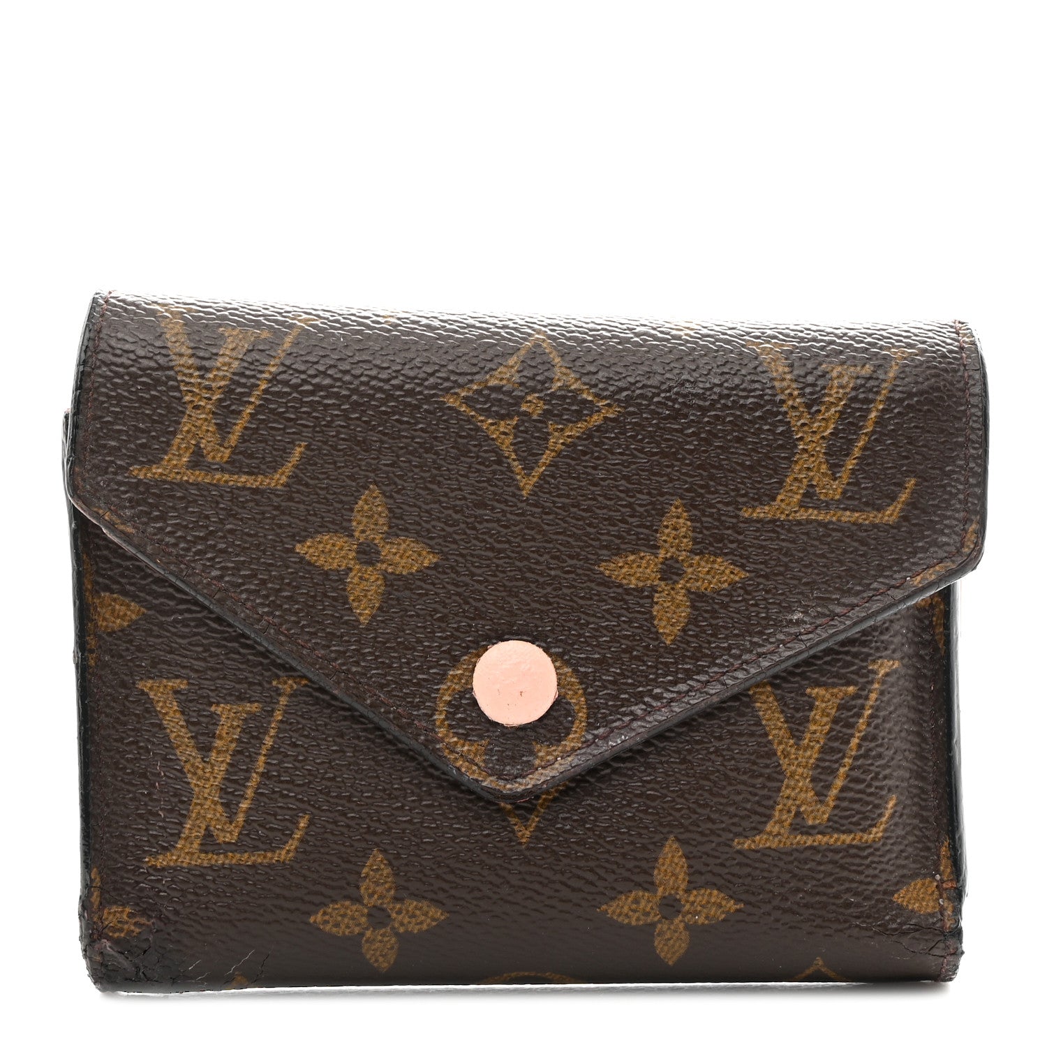 Louis Vuitton Monogram Victorine Wallet Rose Ballerine 1 of 8
