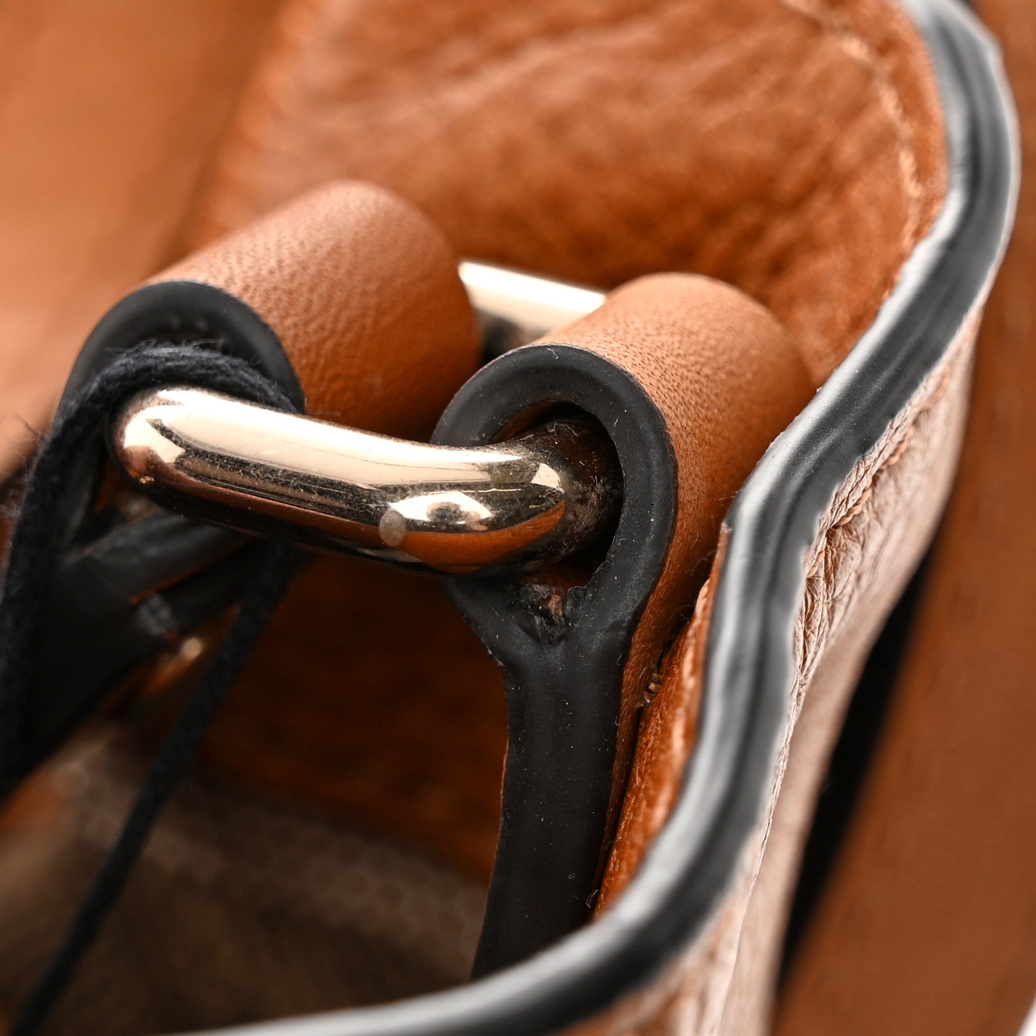 Burberry Grainy Calfskin House Check Small Maidstone Saddle Brown 18 of 24