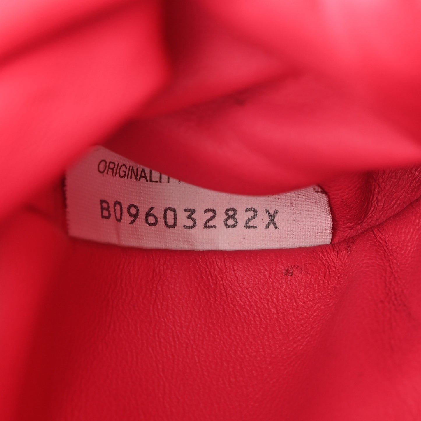 Nappa Intrecciato The Mini Pouch Rosa Shock