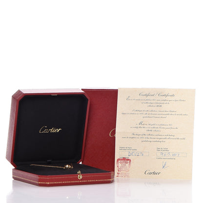 Cartier 18K Yellow Gold Interlocking LOVE Necklace 8 of 8