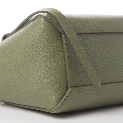 Celine Grained Calfskin Micro Belt Bag Olive 6 of 9