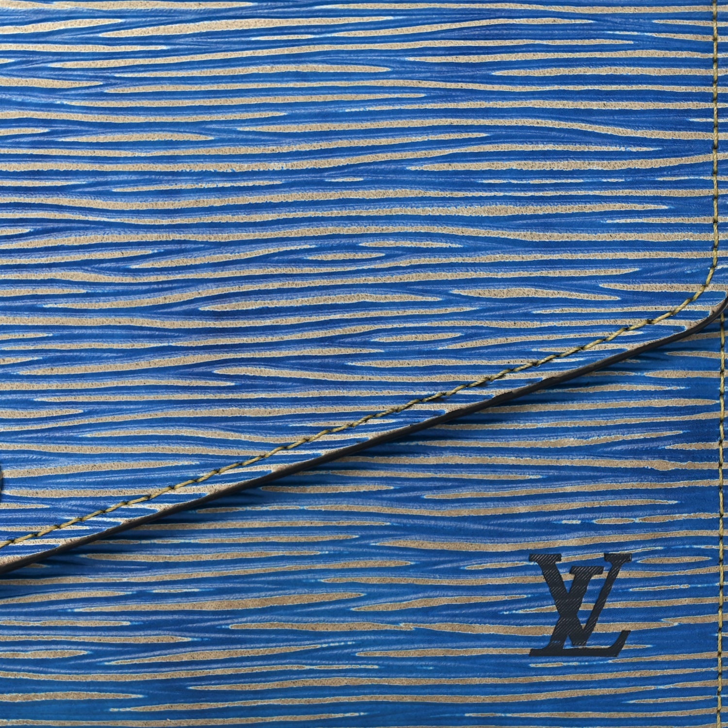 Louis Vuitton Epi Sarah Wallet NM Denim Light 8 of 10