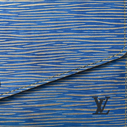 Louis Vuitton Epi Sarah Wallet NM Denim Light 8 of 10