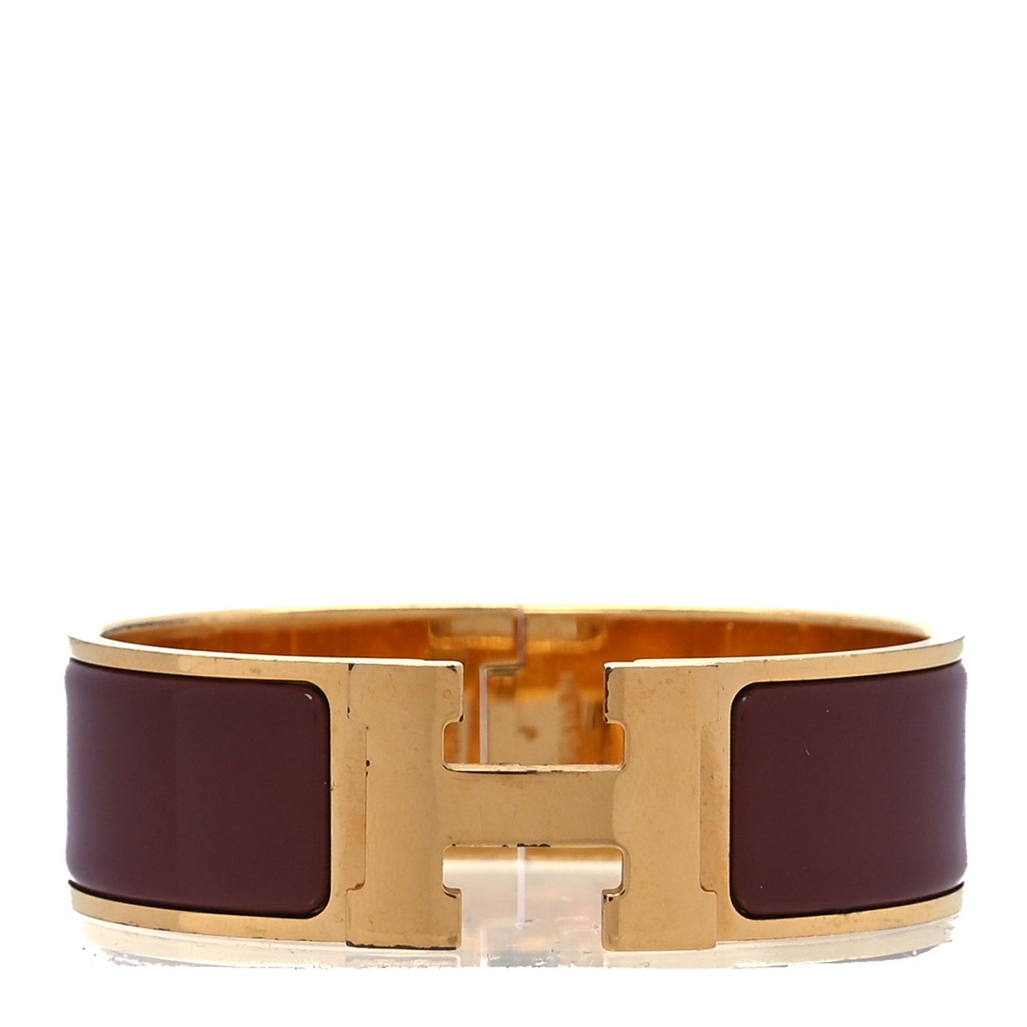 Enamel Wide Clic Clac H Bracelet PM China Red China Red