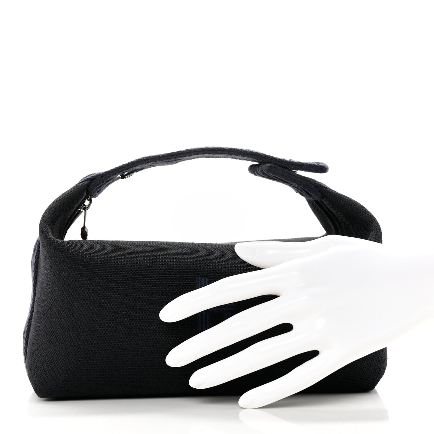 Canvas Small Bride-A-Brac Pouch Black Bleu Nuit