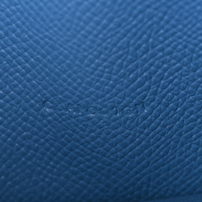 Hermes Epsom Kelly Longue Wallet  Bleu Azur 6 of 7
