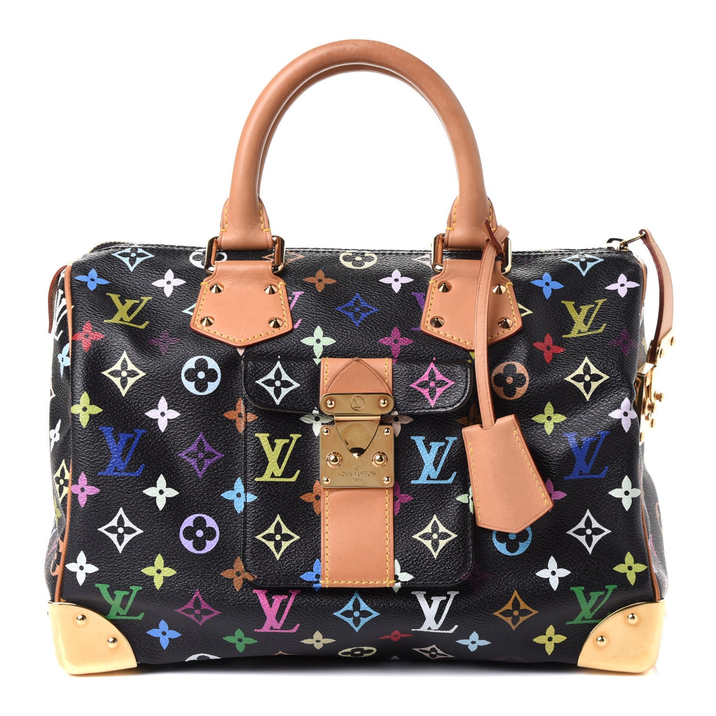 Monogram Multicolor Speedy 30 Black