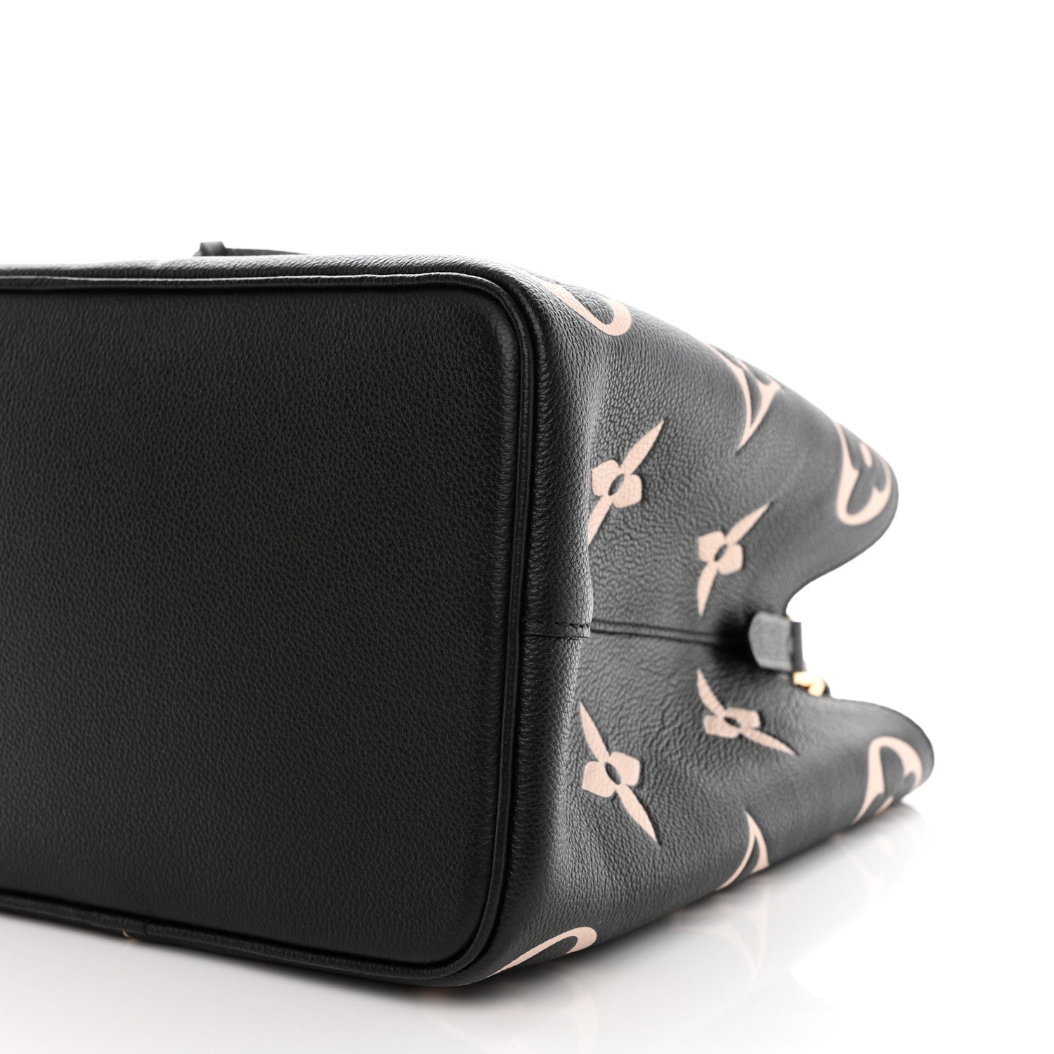 Louis Vuitton Empreinte Monogram Giant Neonoe MM Black Beige 12 of 13