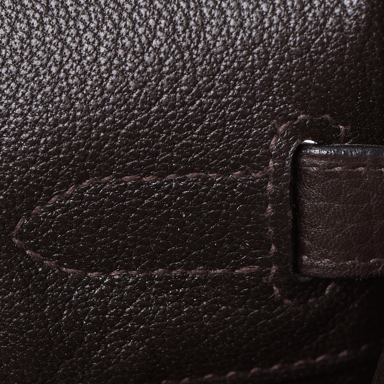 Hermes Taurillon Clemence Birkin 30 Chocolate 12 of 48