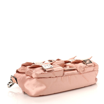 Fendi Econyl Cuoio Romano Multipocket Baguette Baby Pink 4 of 9