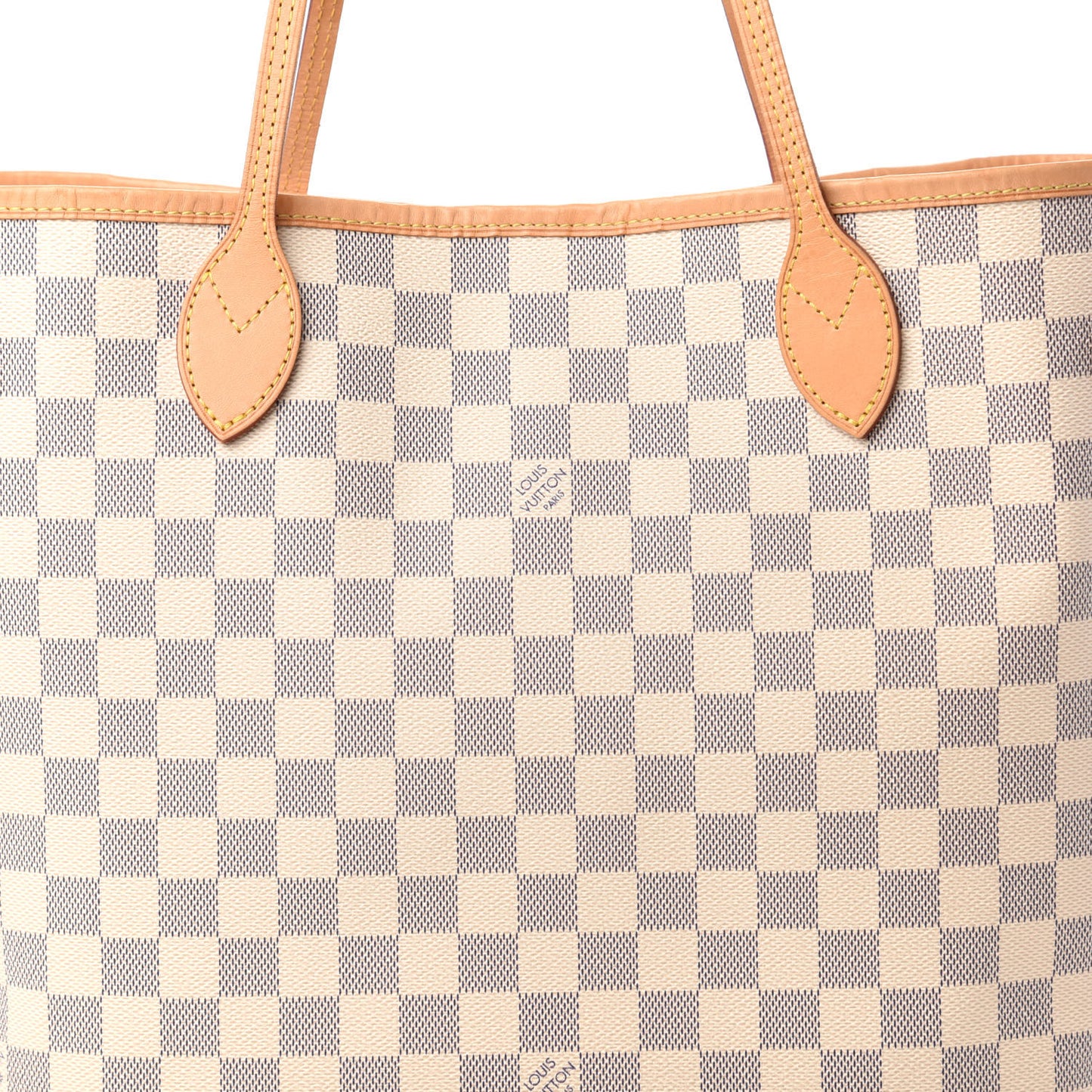Damier Azur Neo Neverfull MM Rose Ballerine